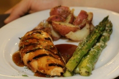 Food phtography entree plate