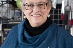 Middle aged female chef headshot